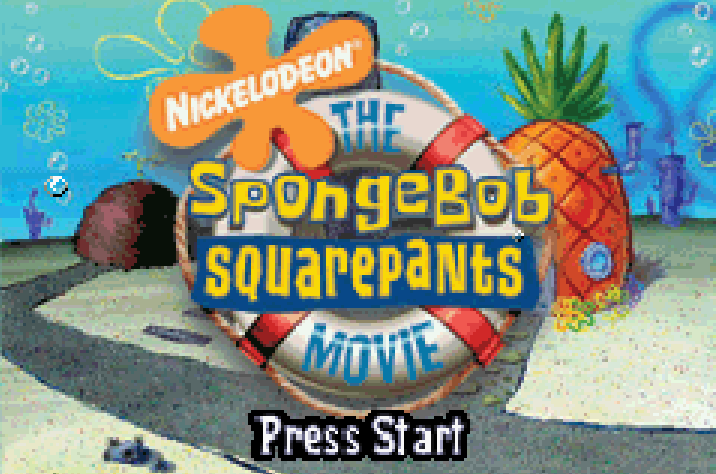 SpongeBob SquarePants The Movie Title Screen